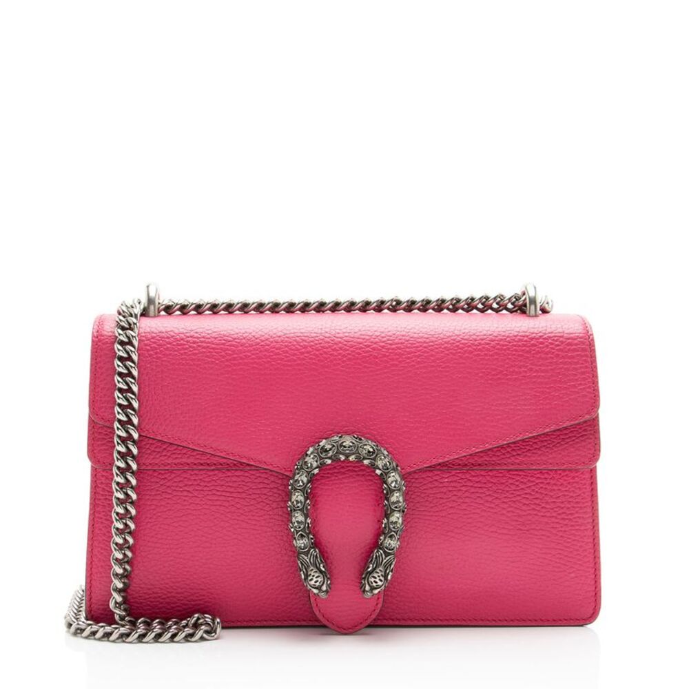 Gucci Leather Crystal Dionysus Medium Shoulder Bag